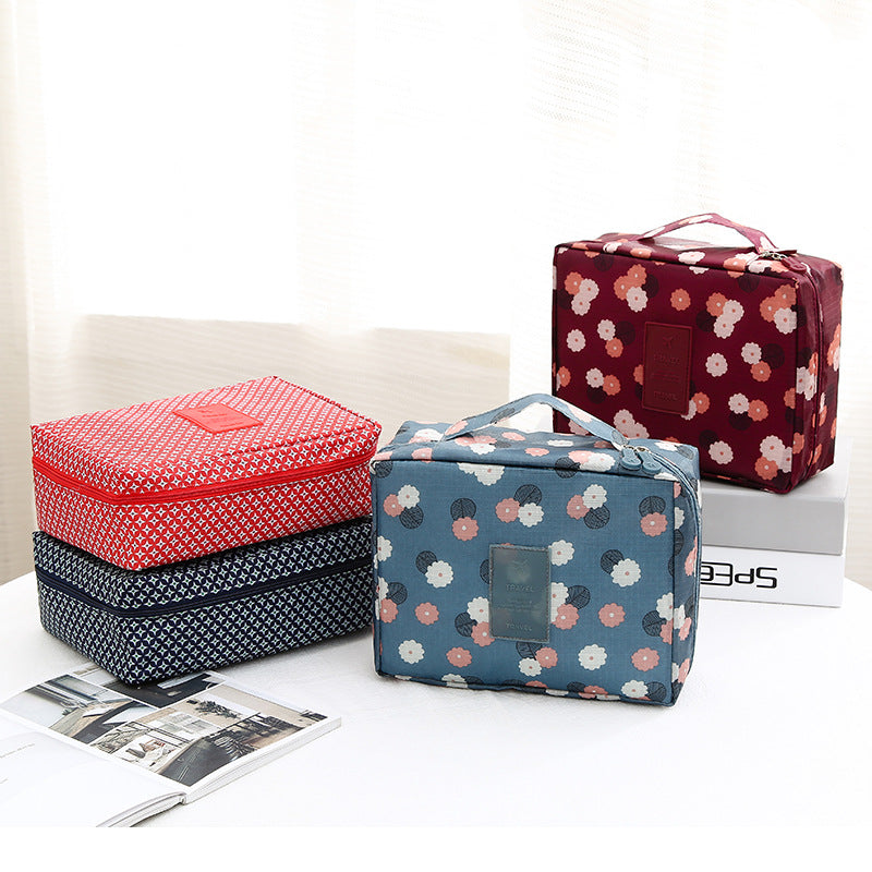 Large Capacity Portable Cosmetic Bag